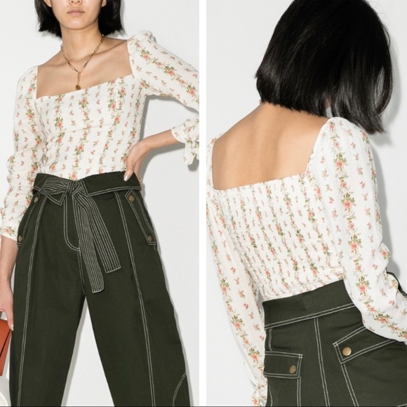 Reformation Tops - Reformation • Ariana Floral Blouse